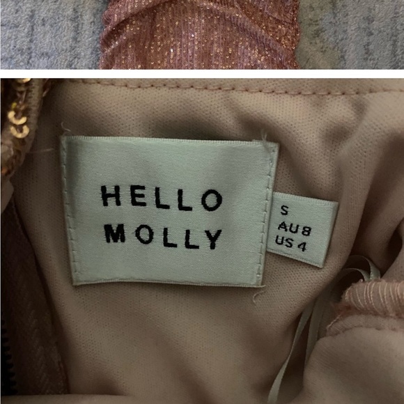 Hello Molly - FREQUENT THE CLUB DRESS PINK/ - Picture 6 of 9